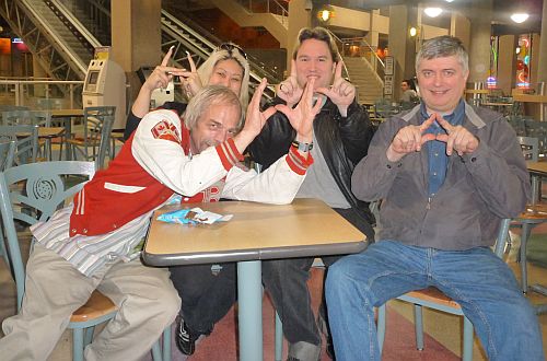 AHA Media Team 3 April, Hendrik,Peter Al