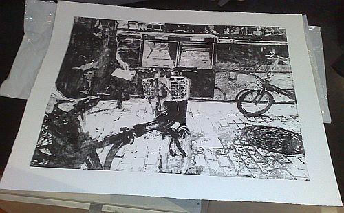 Jeremy Crowle Tokyo Postbox print