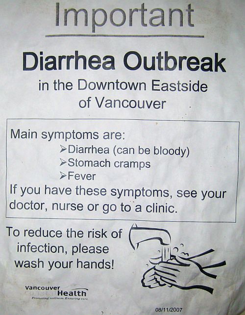 Diarrhea outbreak