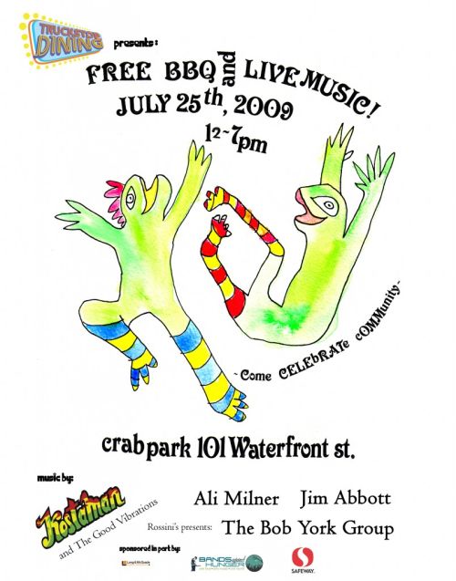 Free Bbq in Crab Park 500