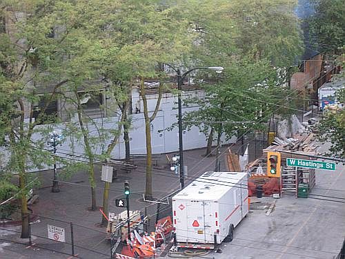 Pigeon Park on July 16th