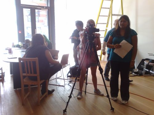 Kaleidoscope Filming 7