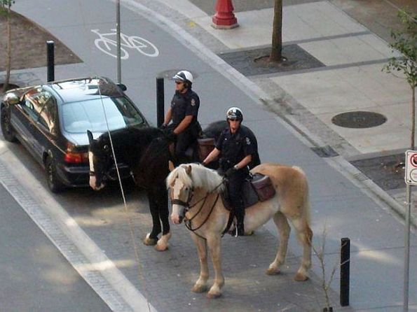 Vancouver Police on Horses 2