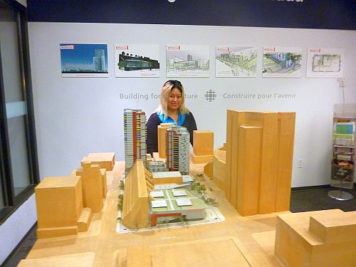 0 April in CBC lobby