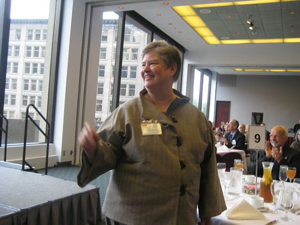 32 SFU Luncheon for Dr Cheryl Geisler, New Dean of Communication, Art & Technology