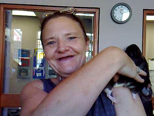 Eve and her pet rats