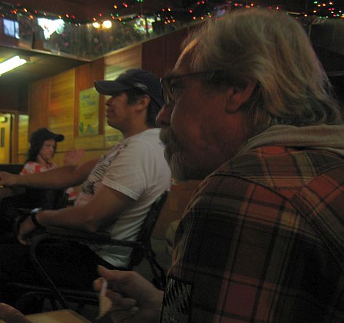 Hendrik watching Al Hendrik watching Al