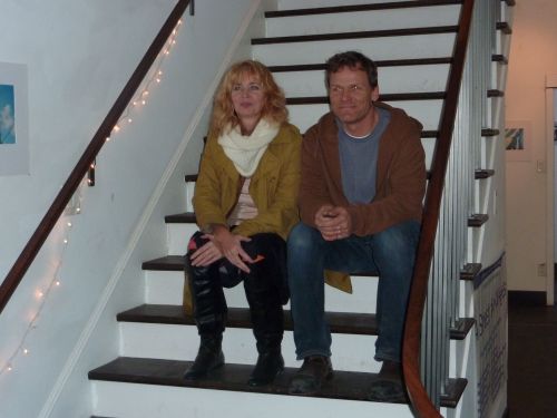 Anne Marie Slater and Nathan Wiens at Chapel Arts