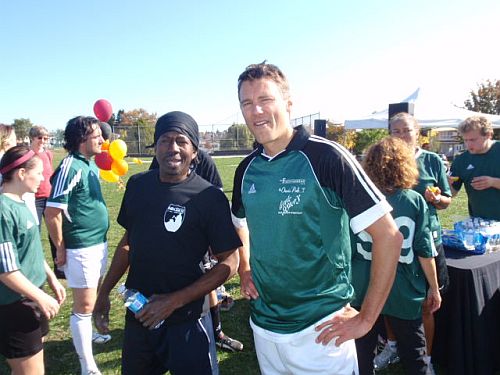 Mayor and Portland FC player