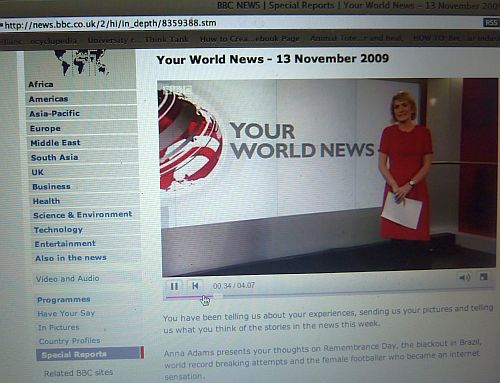 Anna Adams of BBC News Anna Adams of BBC News