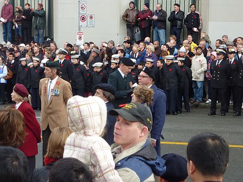Remembrance Day at Victory Square 12