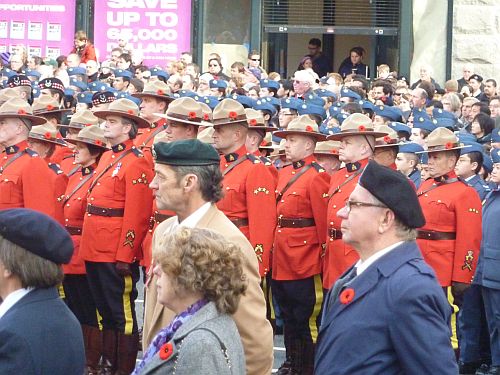 Remembrance Day at Victory Square 4
