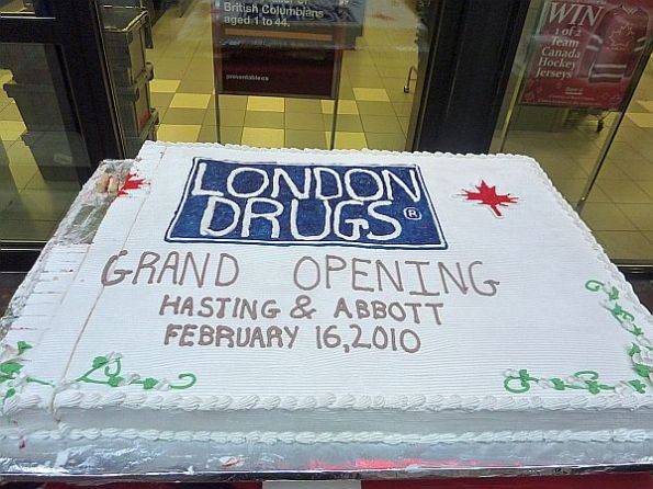 London Drugs Grand Opening Hastings & Abbott 1