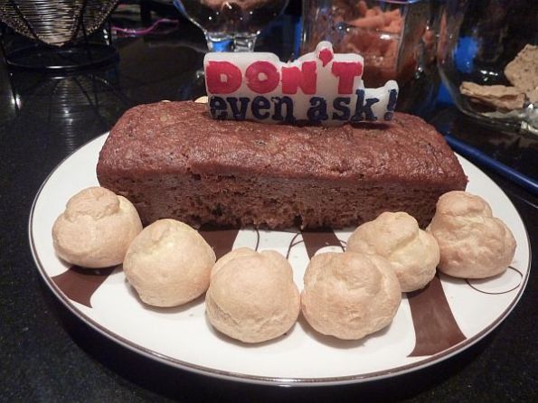 5 A.J.'s healthy Birthday Cake