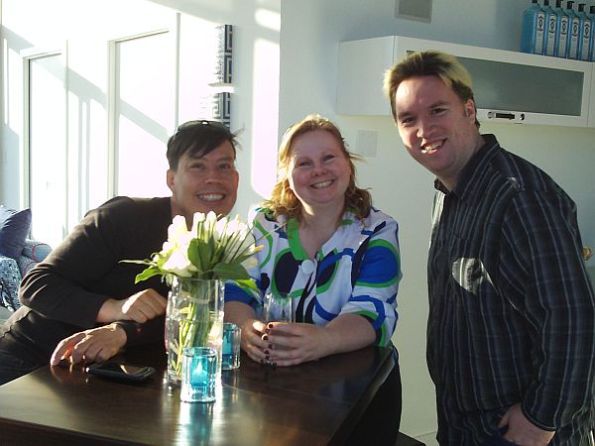 Raul, Lorraine and Peter