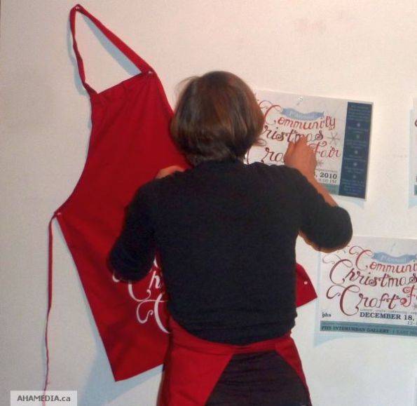 1 AHA MEDIA at Community Craft Fair Dec 2010