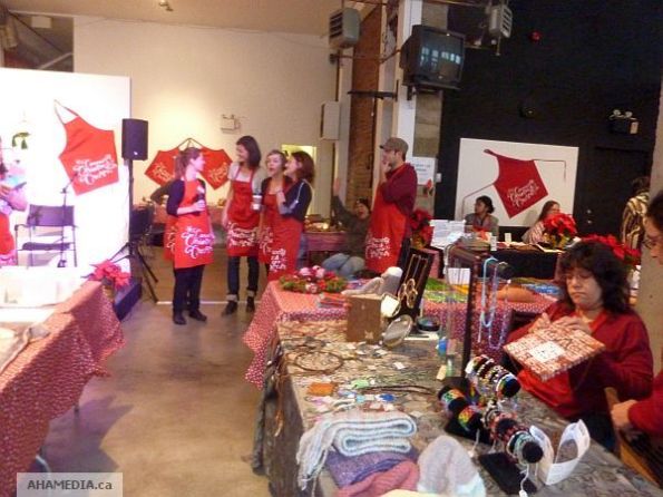 16 AHA MEDIA at Community Craft Fair Dec 2010