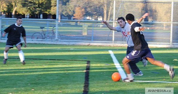 44 AHA MEDIA at Vancouver Street Soccer League vs City Hall