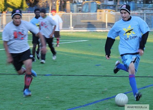 46 AHA MEDIA at Vancouver Street Soccer League vs City Hall