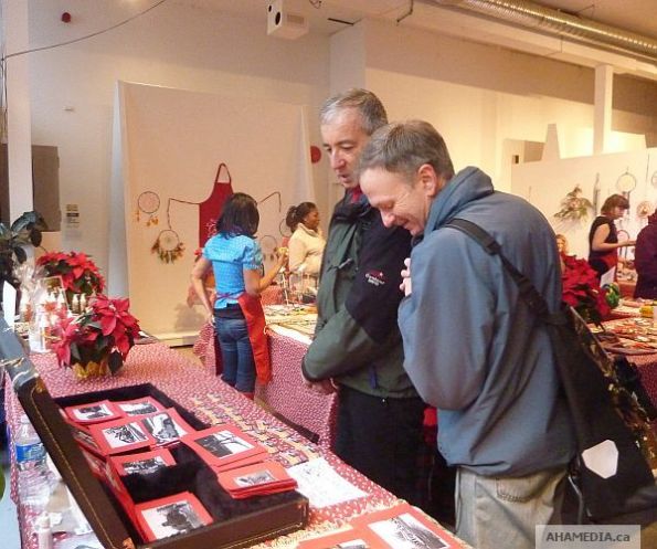 54 AHA MEDIA at Community Craft Fair Dec 2010