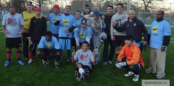 55 AHA MEDIA at Vancouver Street Soccer League vs City Hall