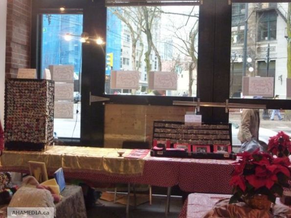 9 AHA MEDIA at Community Craft Fair Dec 2010