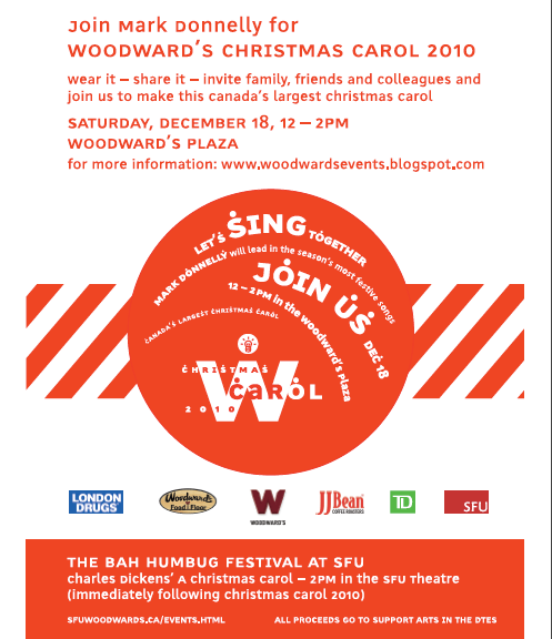 Woodwards Christmas Carol 2010