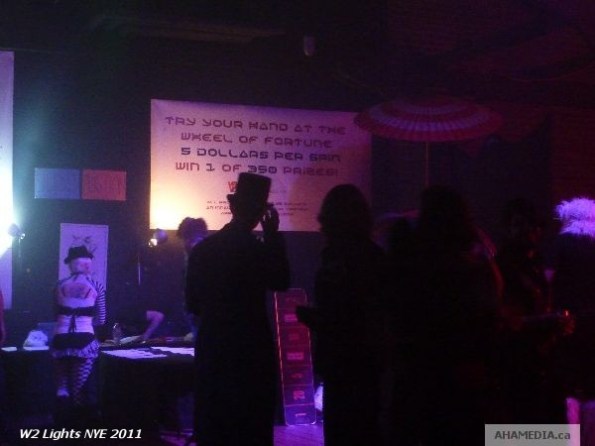 45 AHA MEDIA at W2 NYE in W2 Storyeum Vancouver DTES