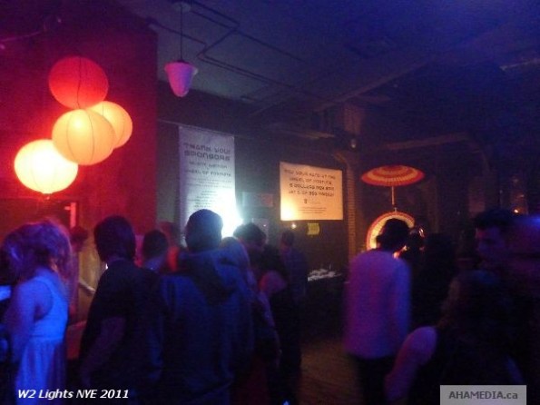 72 AHA MEDIA at W2 NYE in W2 Storyeum Vancouver DTES