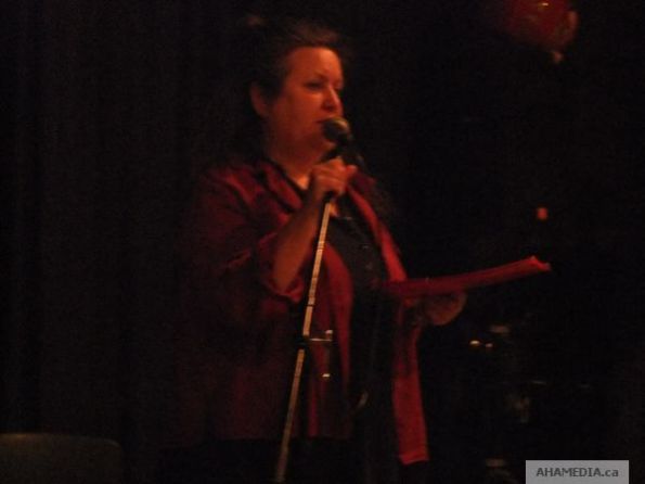 0 AHA MEDIA at Honouring our Women Poetry Night at Carnegie Centre, Vancouver
