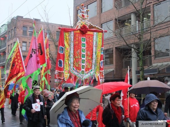 2 AHA MEDIA at Year of the Rabbit - 2011 Chinese New Year Parade in Chinatown, Vancouver
