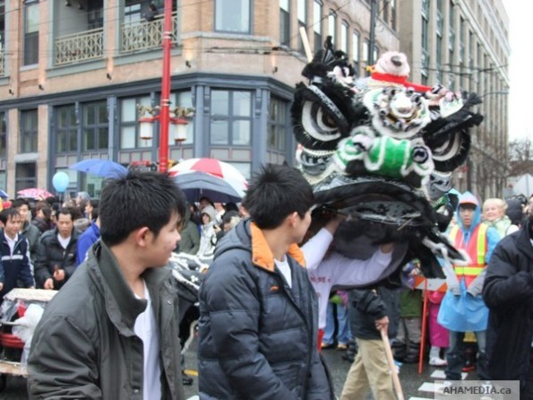 32 AHA MEDIA at Year of the Rabbit - 2011 Chinese New Year Parade in Chinatown, Vancouver