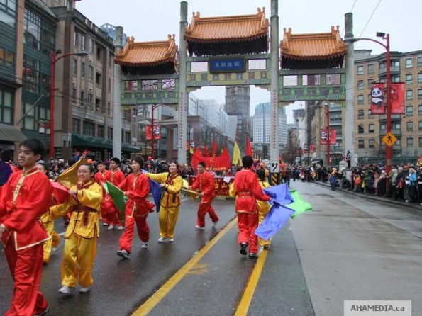 36 AHA MEDIA at Year of the Rabbit - 2011 Chinese New Year Parade in Chinatown, Vancouver