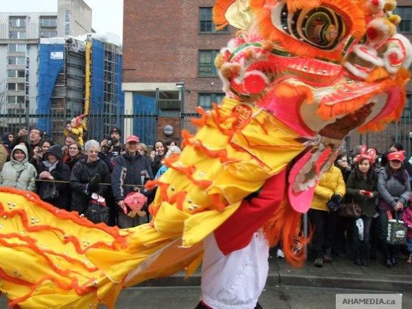 40 AHA MEDIA at Year of the Rabbit - 2011 Chinese New Year Parade in Chinatown, Vancouver