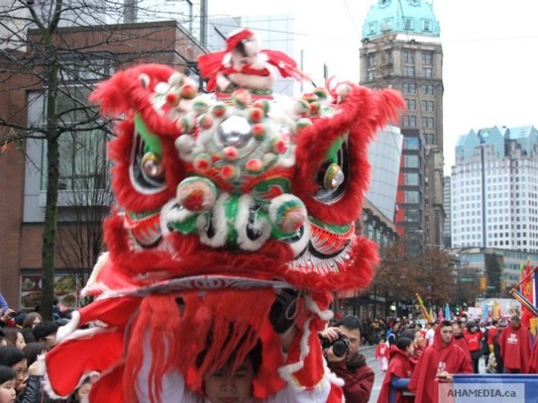 45 AHA MEDIA at Year of the Rabbit - 2011 Chinese New Year Parade in Chinatown, Vancouver