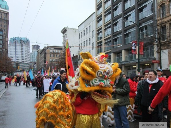 46 AHA MEDIA at Year of the Rabbit - 2011 Chinese New Year Parade in Chinatown, Vancouver