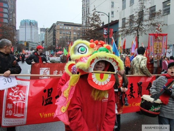 52 AHA MEDIA at Year of the Rabbit - 2011 Chinese New Year Parade in Chinatown, Vancouver