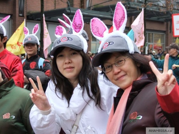 53 AHA MEDIA at Year of the Rabbit - 2011 Chinese New Year Parade in Chinatown, Vancouver