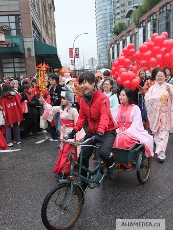 55 AHA MEDIA at Year of the Rabbit - 2011 Chinese New Year Parade in Chinatown, Vancouver