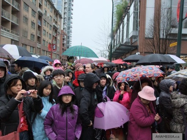 61 AHA MEDIA at Year of the Rabbit - 2011 Chinese New Year Parade in Chinatown, Vancouver