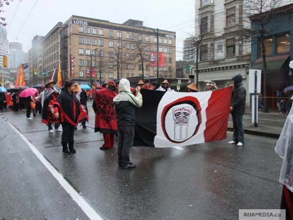 65 AHA MEDIA at Year of the Rabbit - 2011 Chinese New Year Parade in Chinatown, Vancouver