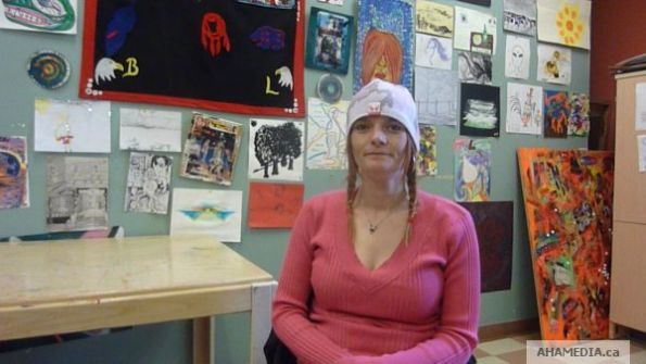 1 AHA MEDIA hears Chelsea's story in Vancouver DTES