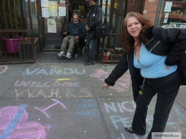 2 AHA MEDIA filmed at VANDU