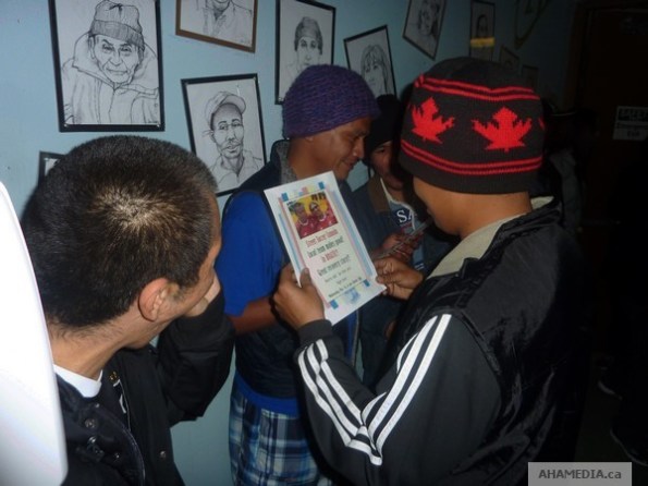 3 AHA MEDIA film Street Soccer team at First United Church in Vancouver DTES