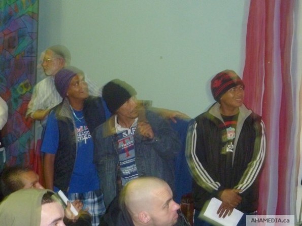 7 AHA MEDIA film Street Soccer team at First United Church in Vancouver DTES