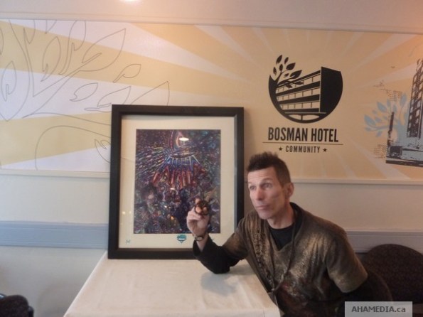 9 AHA MEDIA films Kelly and his art