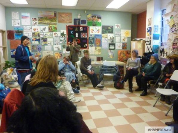 AHA MEDIA films Rob Milton speaking