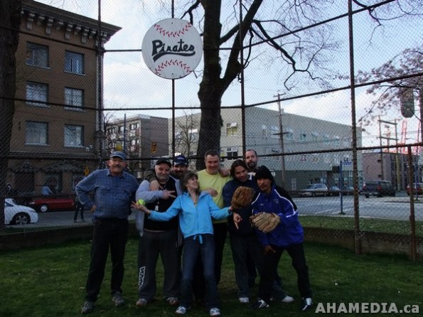 10 AHA MEDIA films Lookout Society Baseball League at Oppenheimer Park in Vancouver DTES