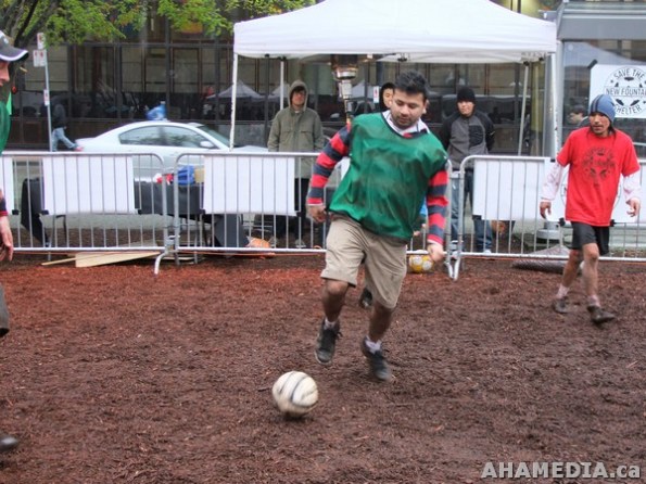 11 AHA MEDIA films at 24 hr soccer marathon to support New Fountain Shelter at Vancouver Art Gallery