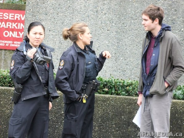 14 AHA MEDIA films Press conference at Homeless Shelter to be closed down in Vancouver